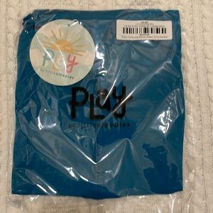 NIB Little sleepies turquoise shorty zippy. 6-12 months